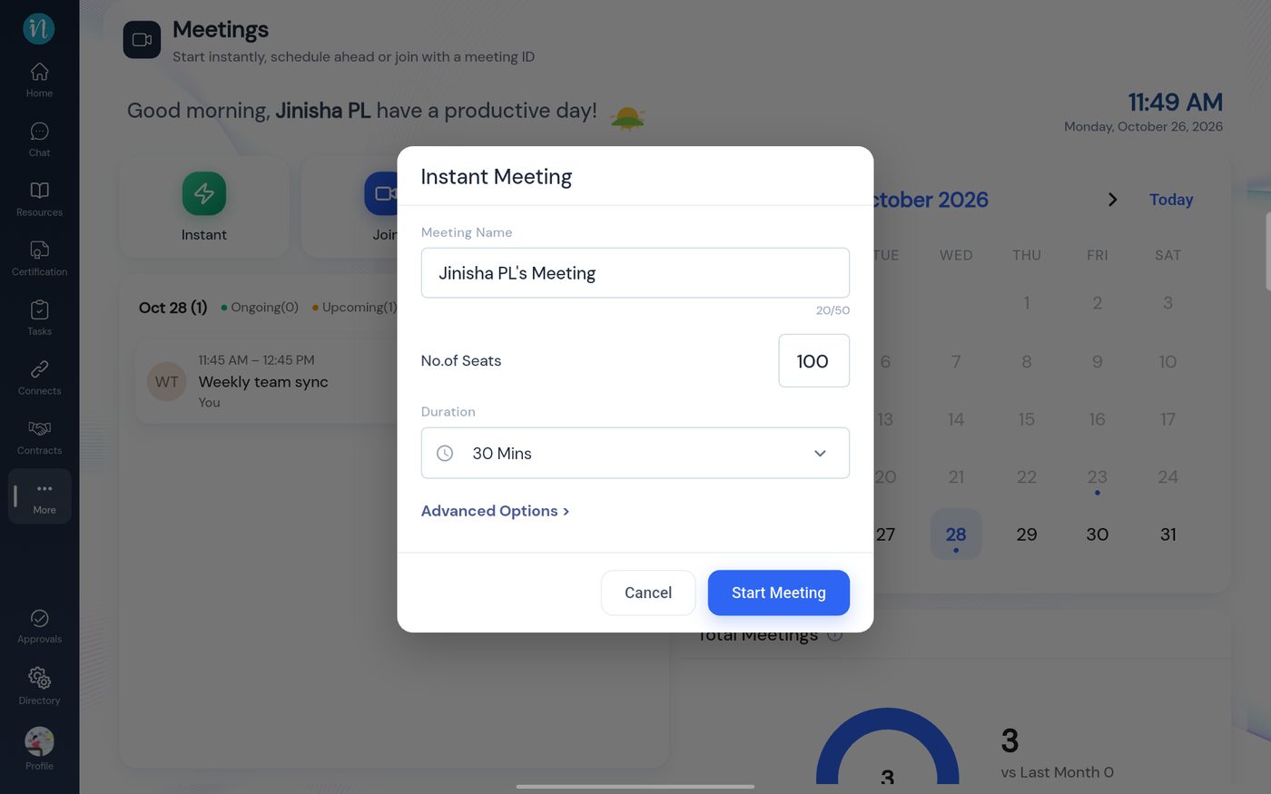 Instant Meeting